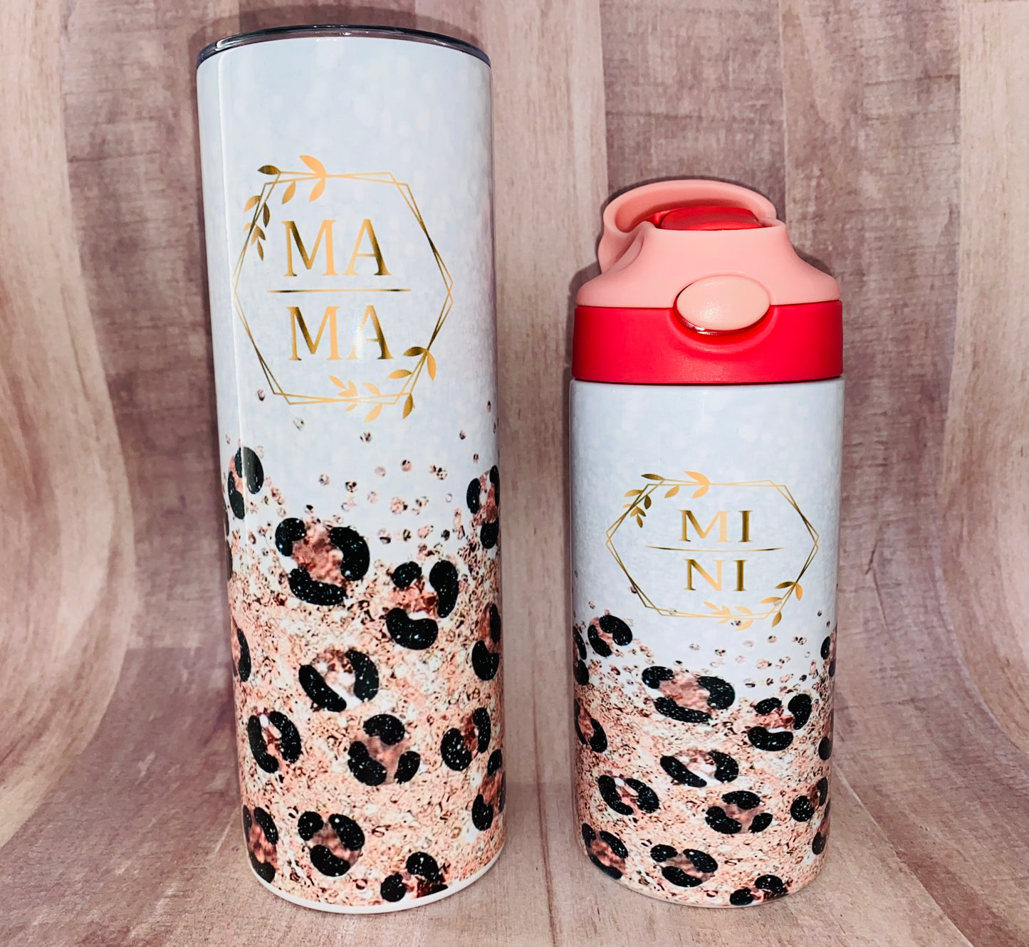 Leopard Mama Tumbler TAT 3 WEEKS