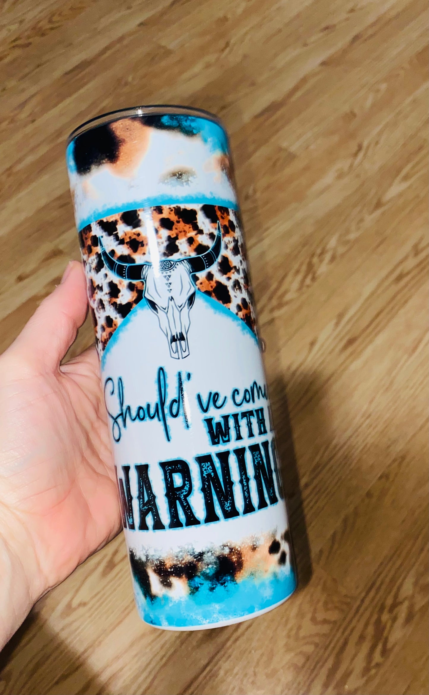 Warning Tumbler TAT 3 WEEKS