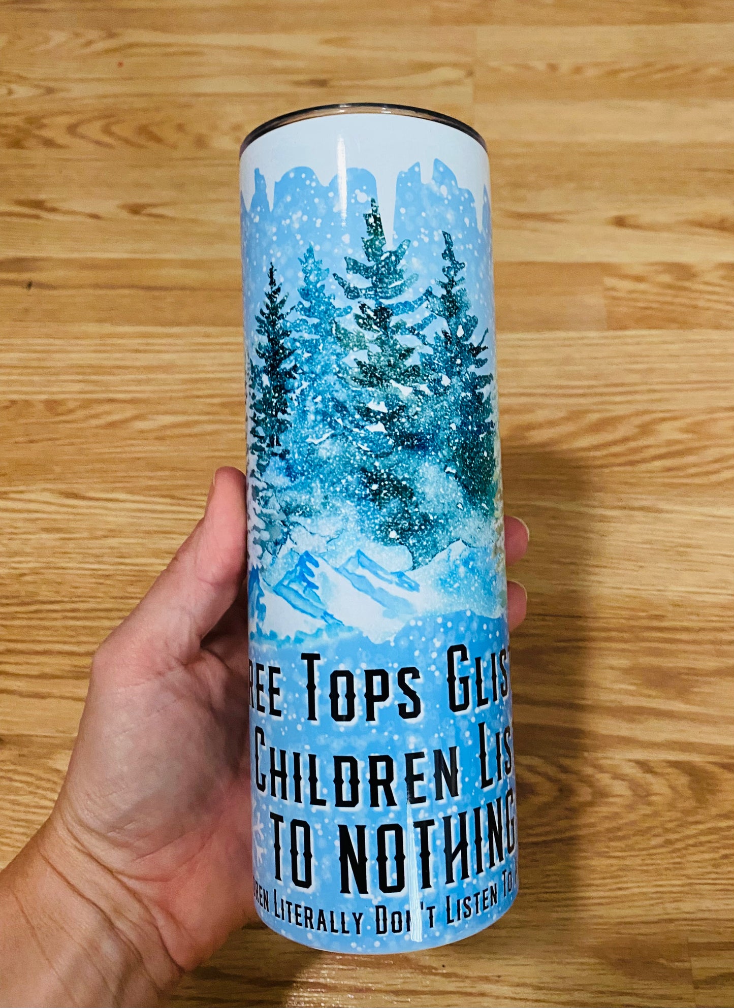 Tree Tops Glisten Tumbler