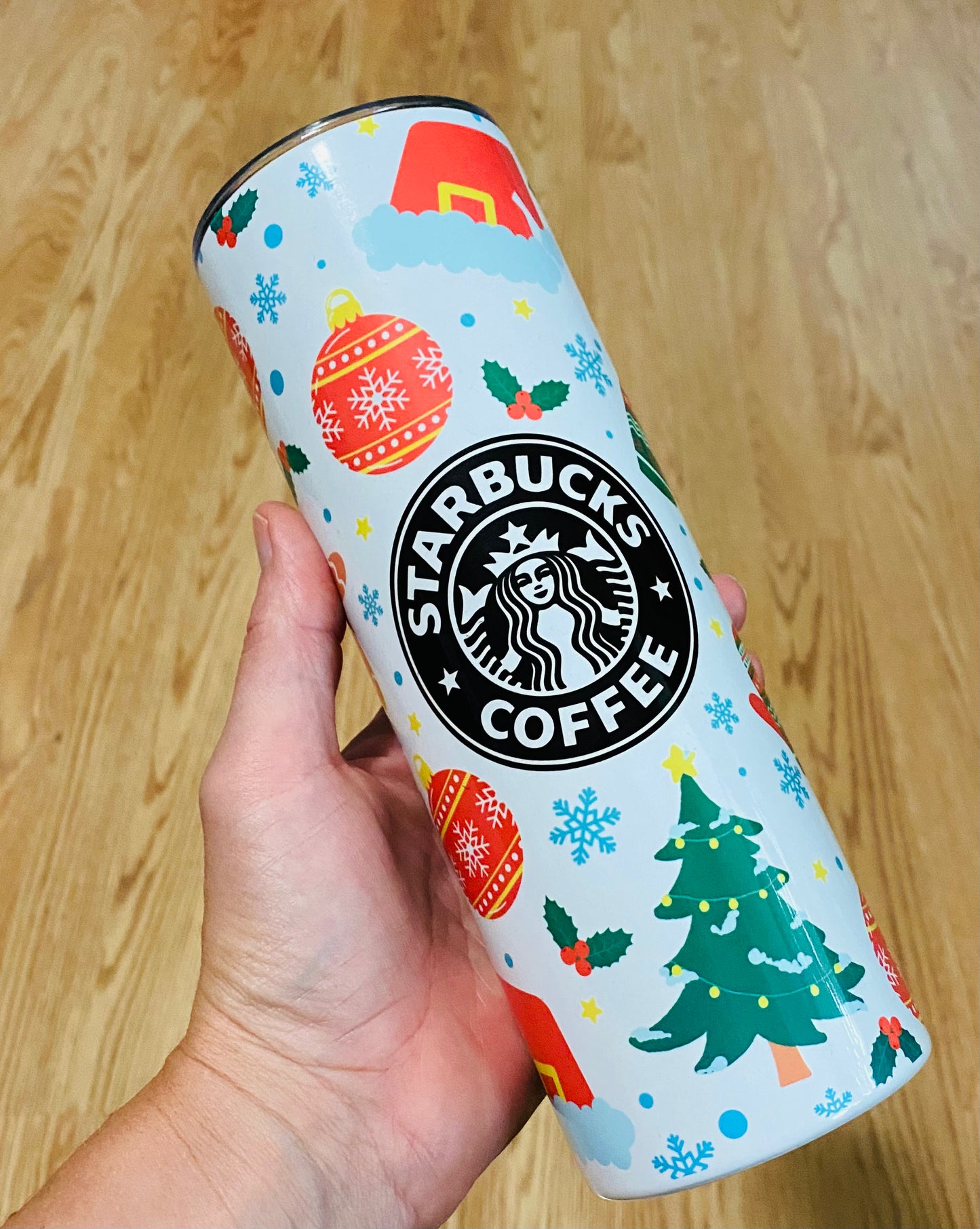 Starbies Christmas Tumbler