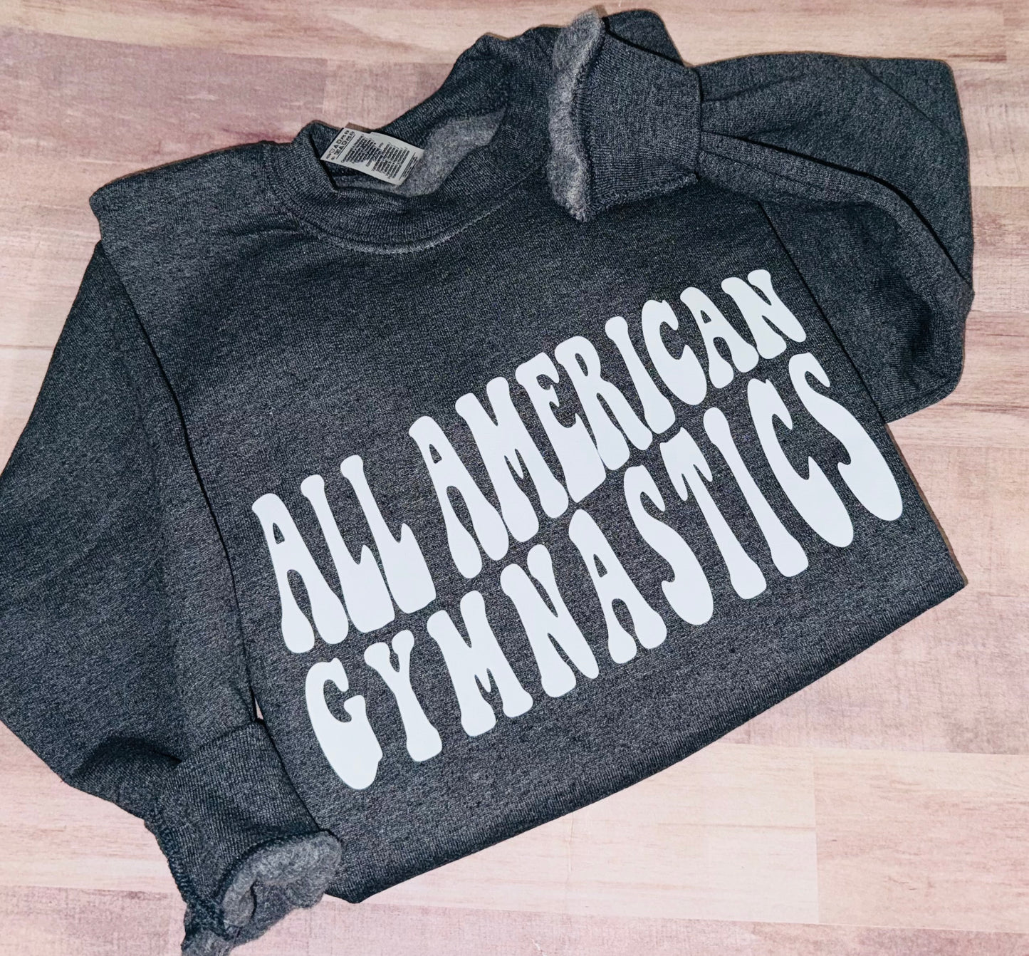 Retro All American Gymnastics Crewneck