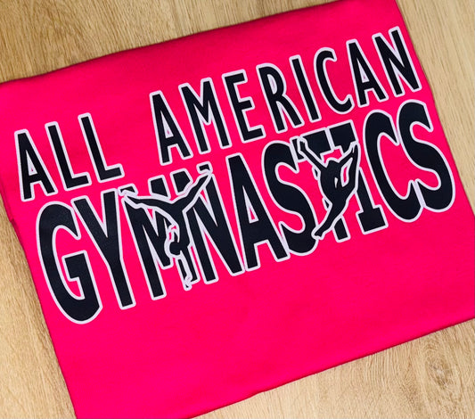 All American Gymnastics T-shirt