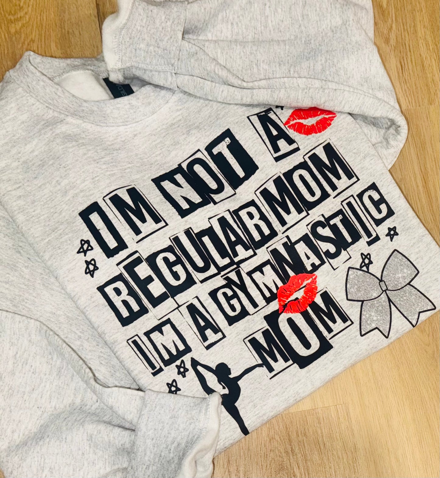 Cool Gymnastic Mom Crewneck