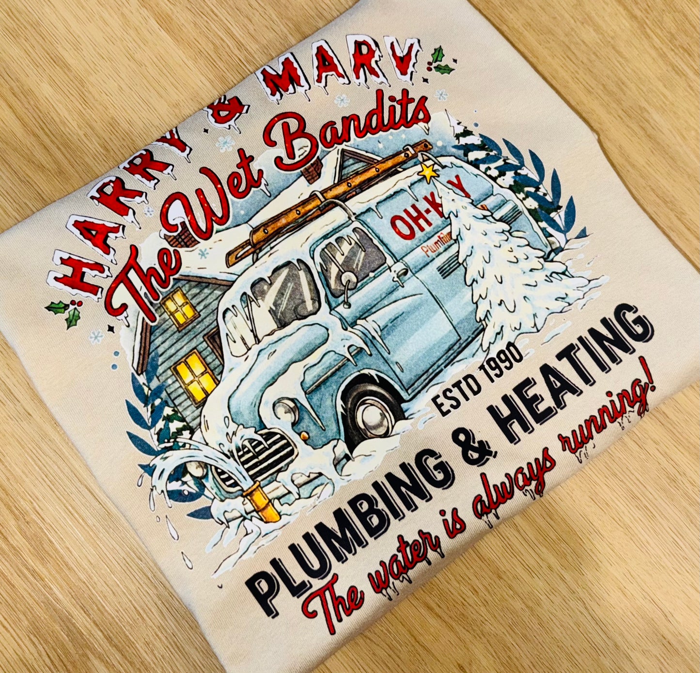 Harry and Marv tee TAT 3 WEEKS