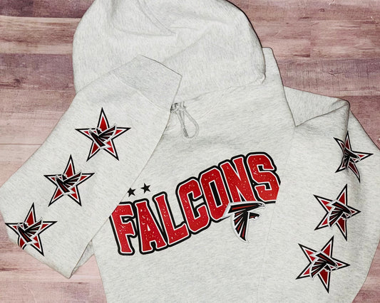 Falcons hoodie with sleeves TAT 3 WEEKS