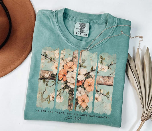 His love was greater PREORDER TAT 3 WEEKS