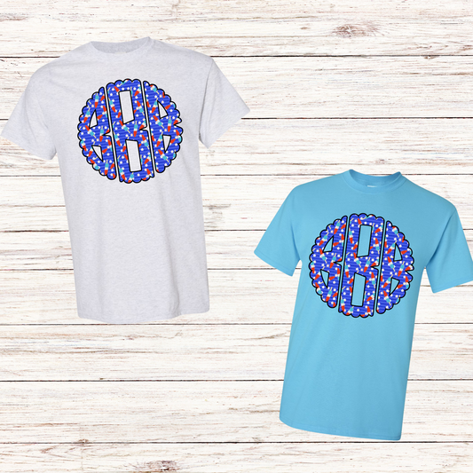 Popsicle Monogram tee TAT 3 WEEKS