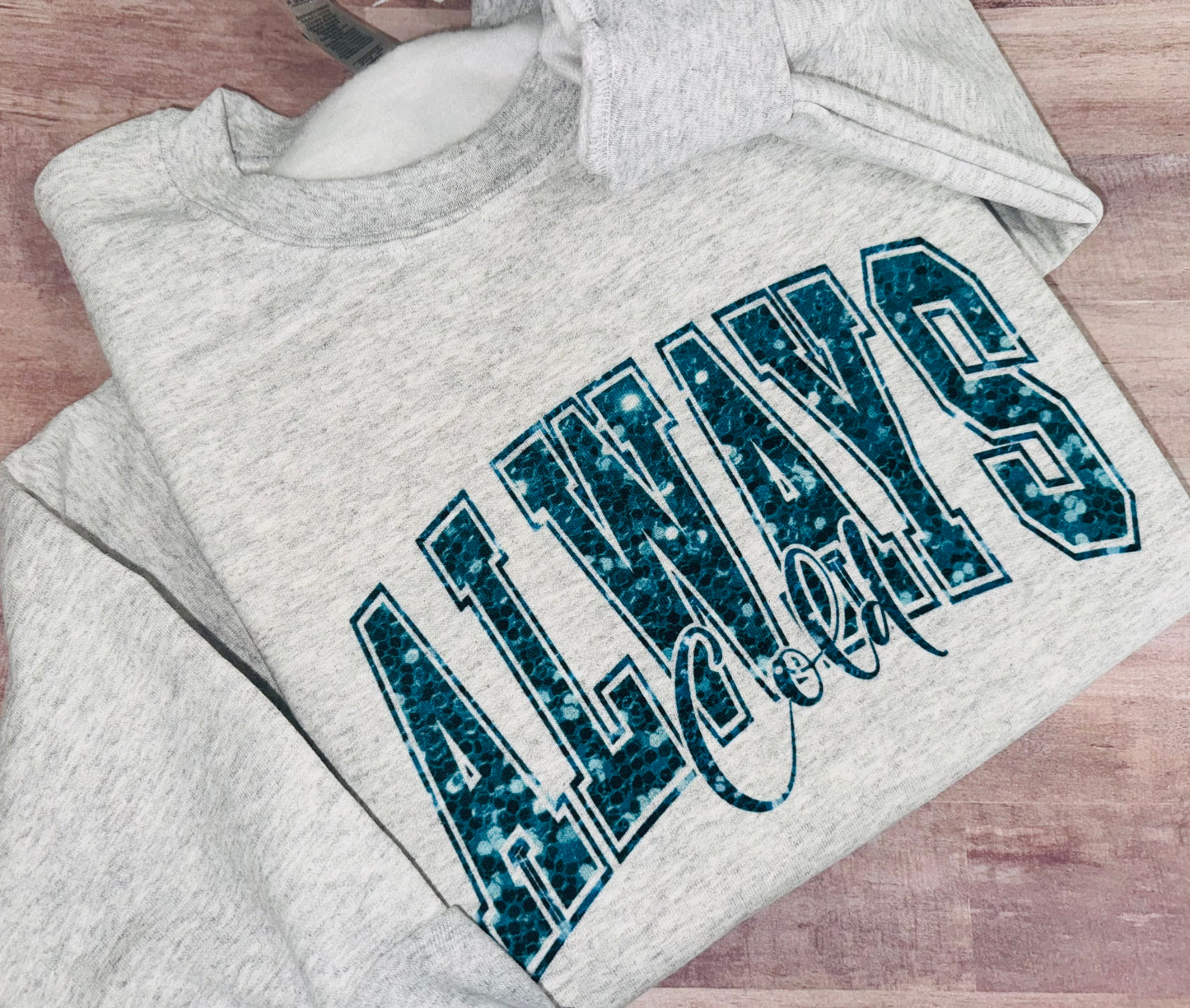 Always cold sweatshirt TAT 3 WEEKS