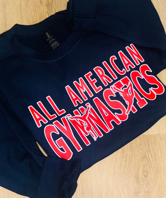 All American Gymnastics Crewneck