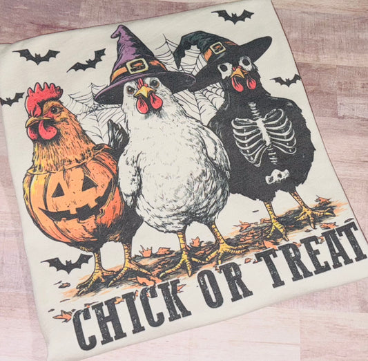 Chick or treat tee TAT 3 WEEKS