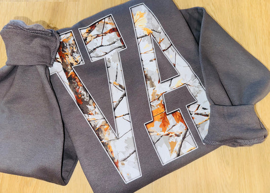 VA Camo Crewneck TAT 3 WEEKS