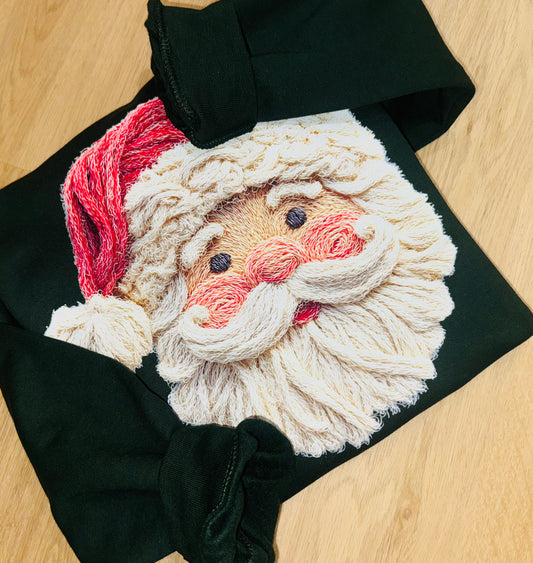 Faux Yarn Santa Crewneck TAT 3 WEEKS