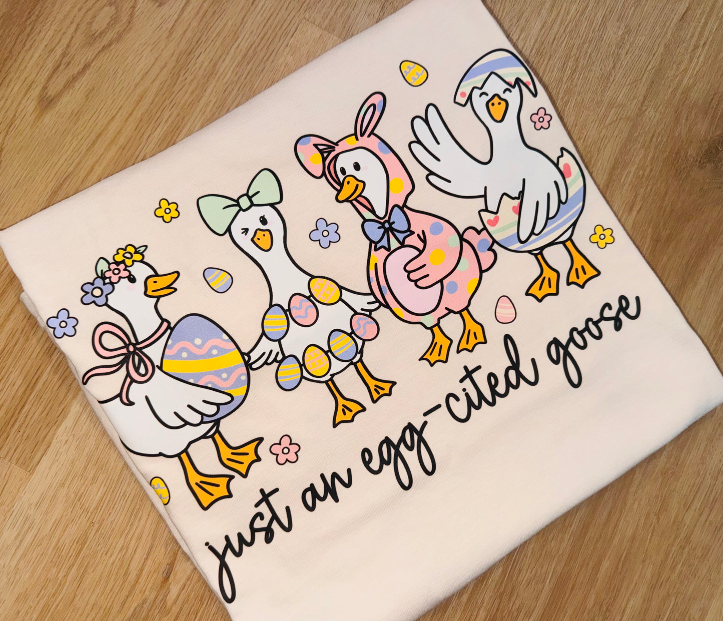 Egg cited goose tee TAT 3 WEEKS