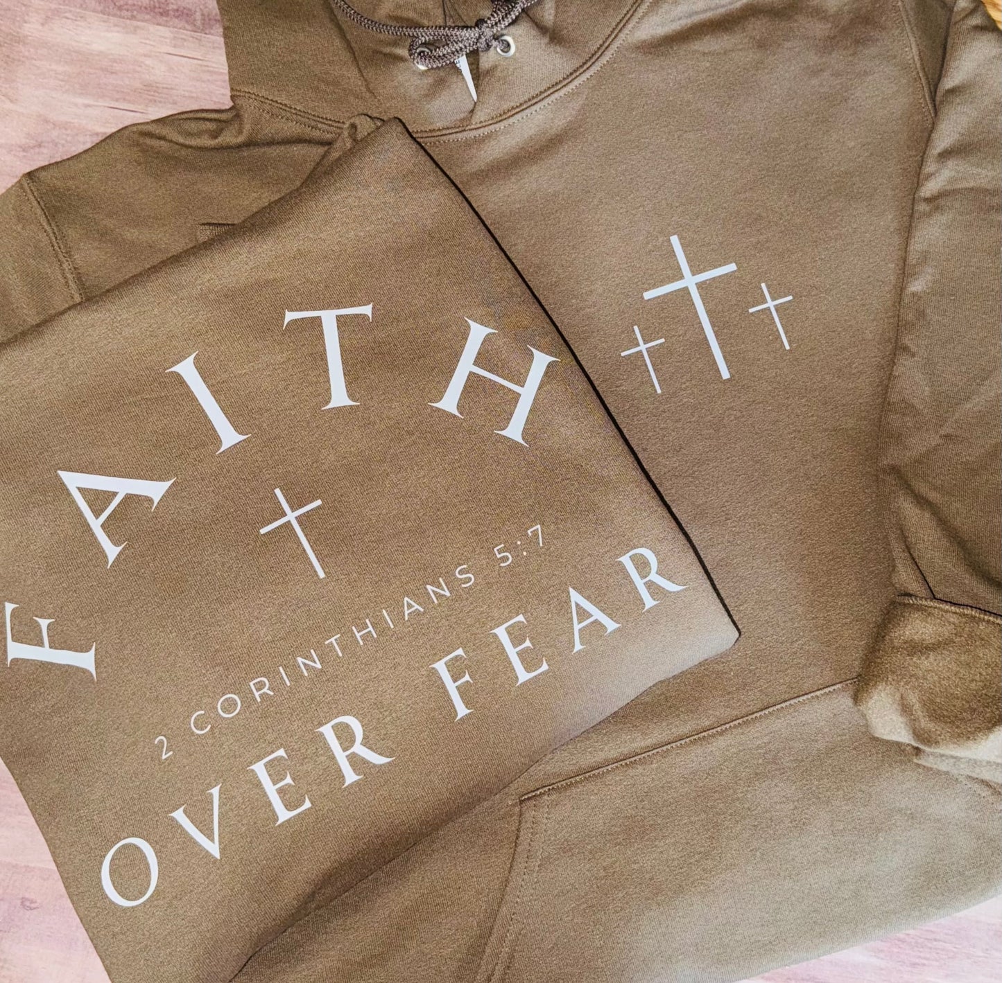 Faith over fear hoodie TAT 3 WEEKS