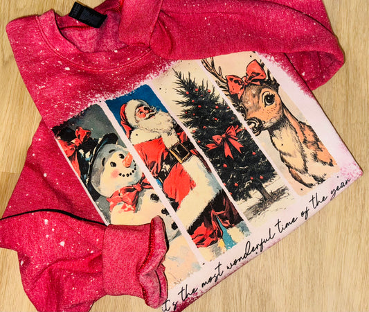 Bleached It’s the most wonderful time of the year Crewneck TAT 3 WEEKS