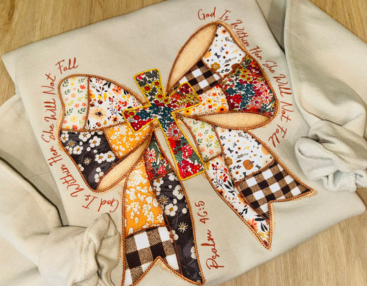 Christian Bow Crewneck TAT 3 WEEKS