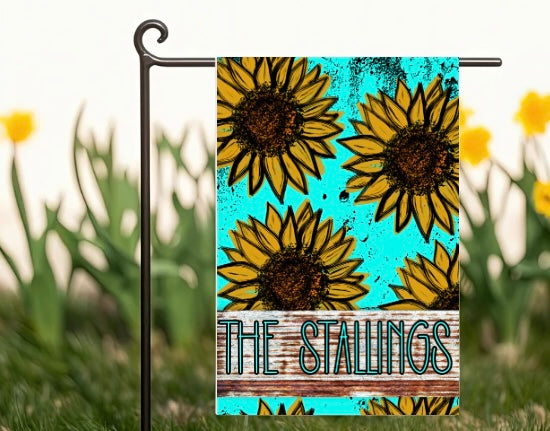 Sunflowers Garden Flag