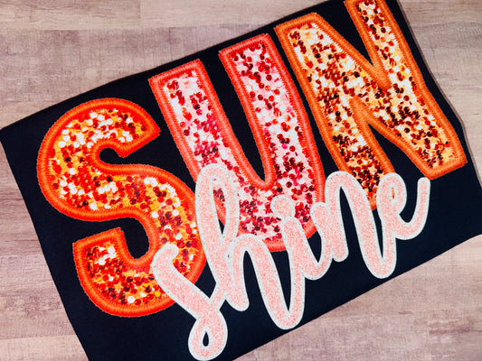Sun shine sparkle tee TAT 3 WEEKS
