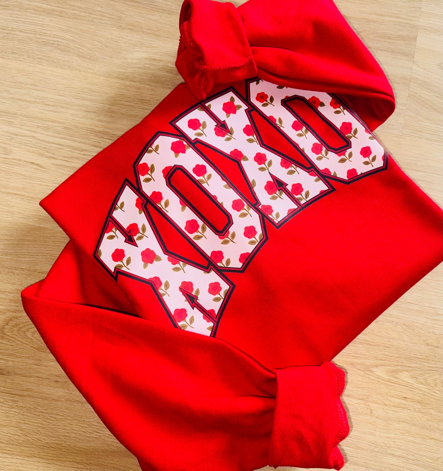 XOXO floral Crewneck TAT 3 WEEKS