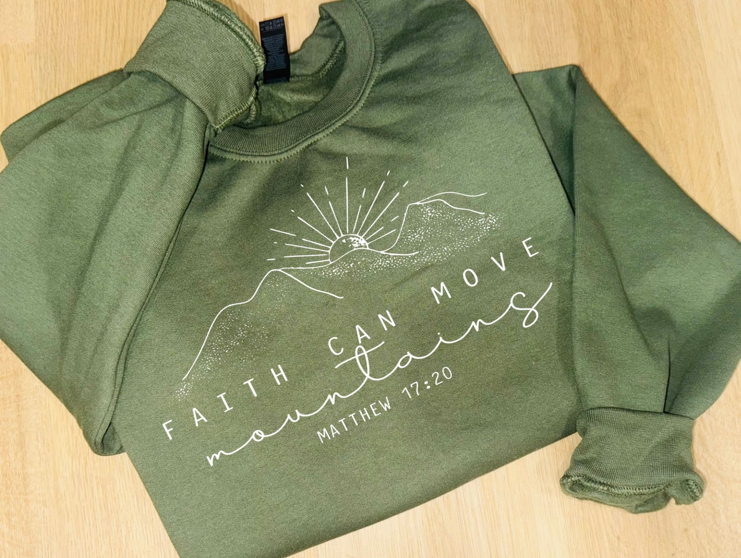 Faith can move mountains TAT 3 WEEKS