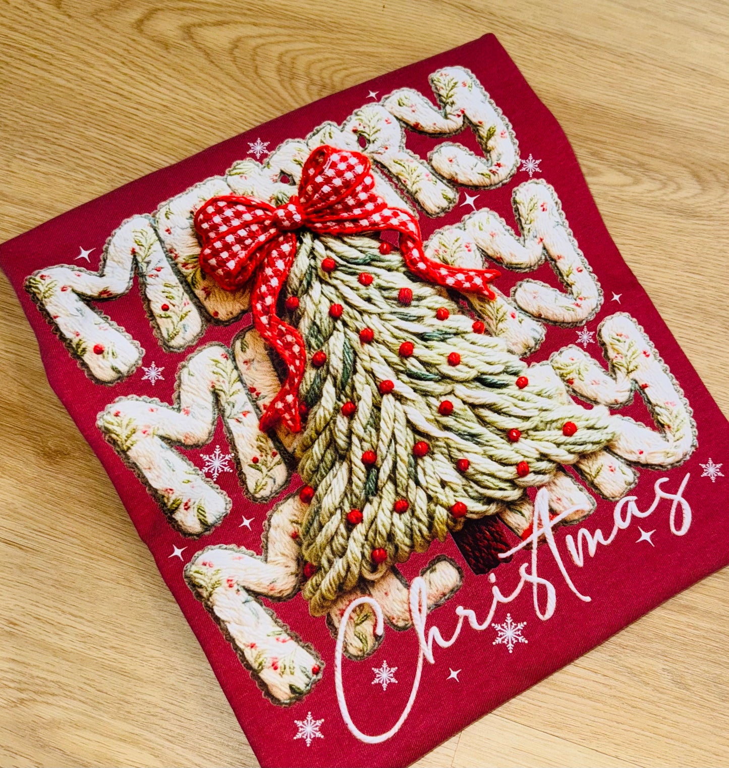 Merry Christmas tree tee TAT 3 WEEKS