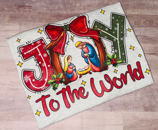 Joy to the world tee TAT 3 WEEKS