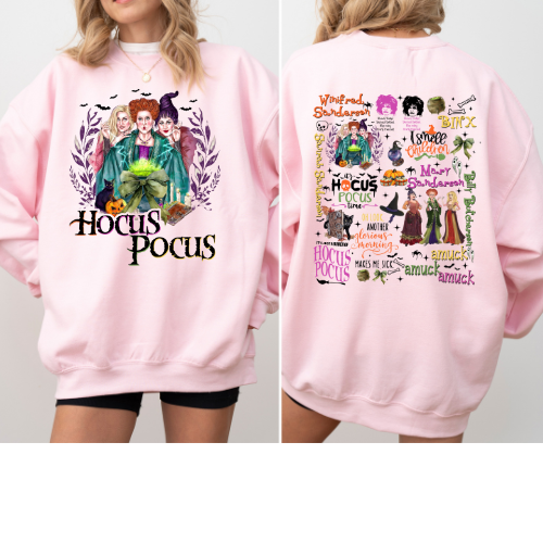 HP front/back image sweatshirt TAT 3 WEEKS