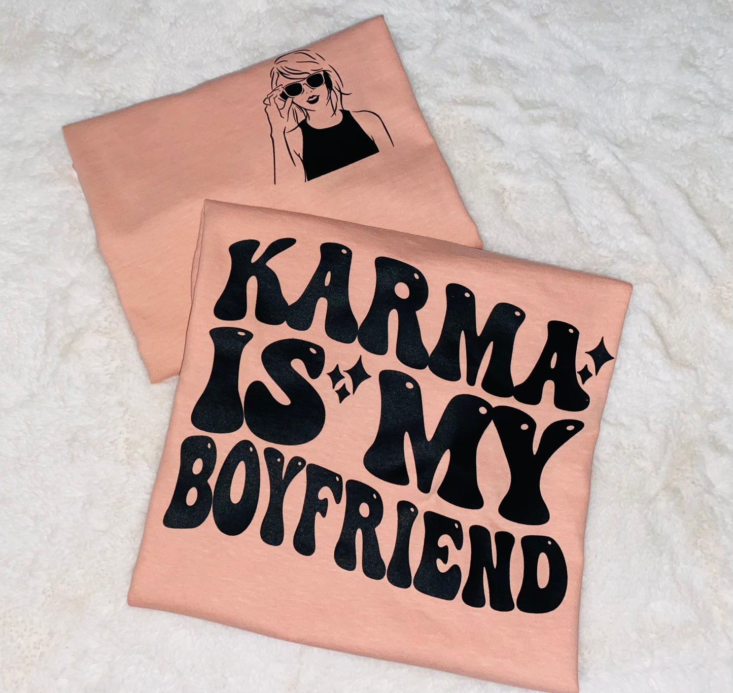 Karma is my BF with front pocket