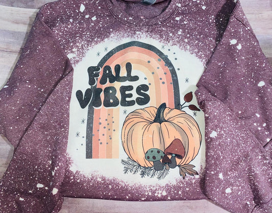 Bleached Fall Vibes Sweatshirt