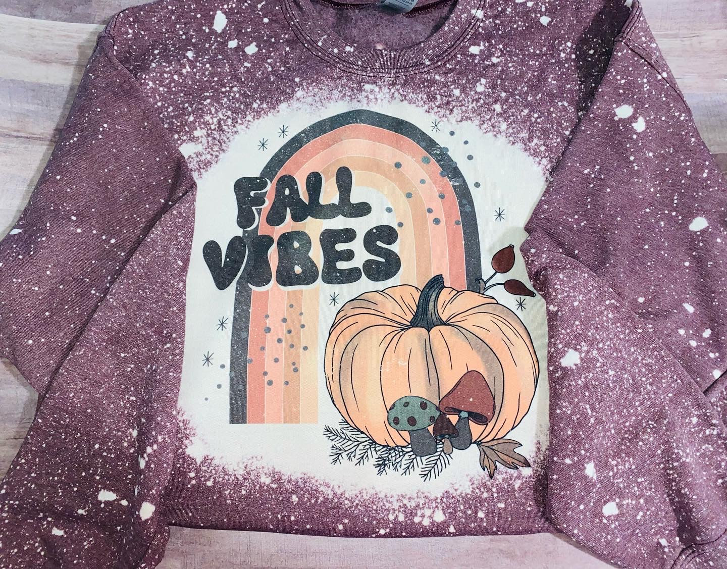 Bleached Fall Vibes Sweatshirt